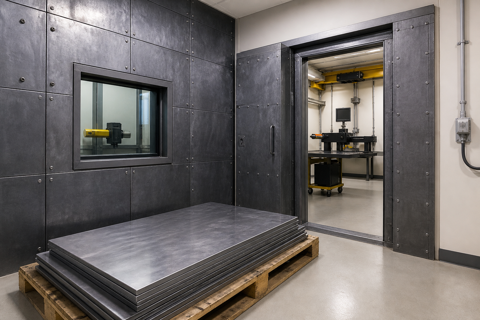 Листовой свинец С2 для промышленного экранирования